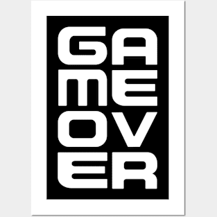 Game over Posters and Art